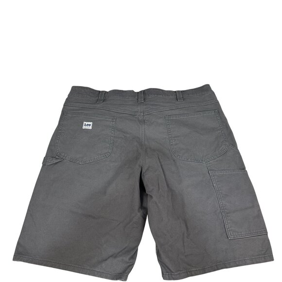 Mens Lee Workwear Carpenter Painter Shorts Gray Size 40 Style - Picture 5 of 7
